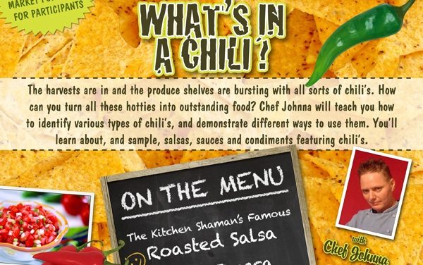 October Cooking Class: What’s in A Chili?