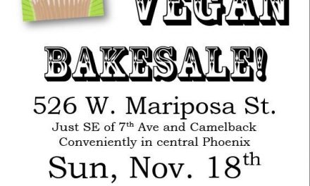 Vegan Bake Sale, Again!