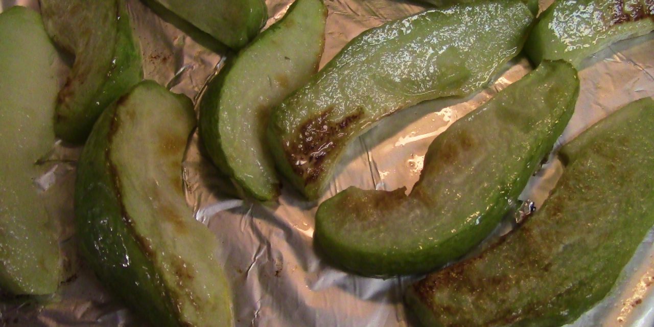 Roasted Chayote