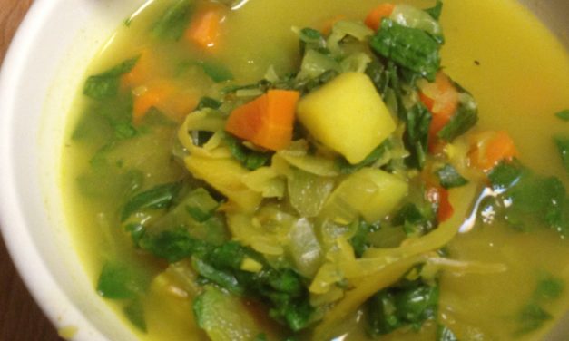 End of the Week Soup: Cabbage and Potatoes