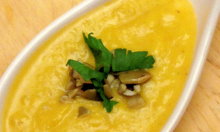 Roasted Butternut Squash Soup for Winter